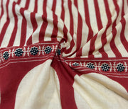 Red Ajrakh Cotton Set
