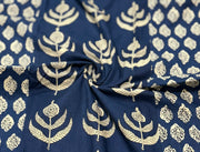 Blue patch kurta
