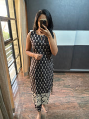 Black Patch Cotton Co-Ords