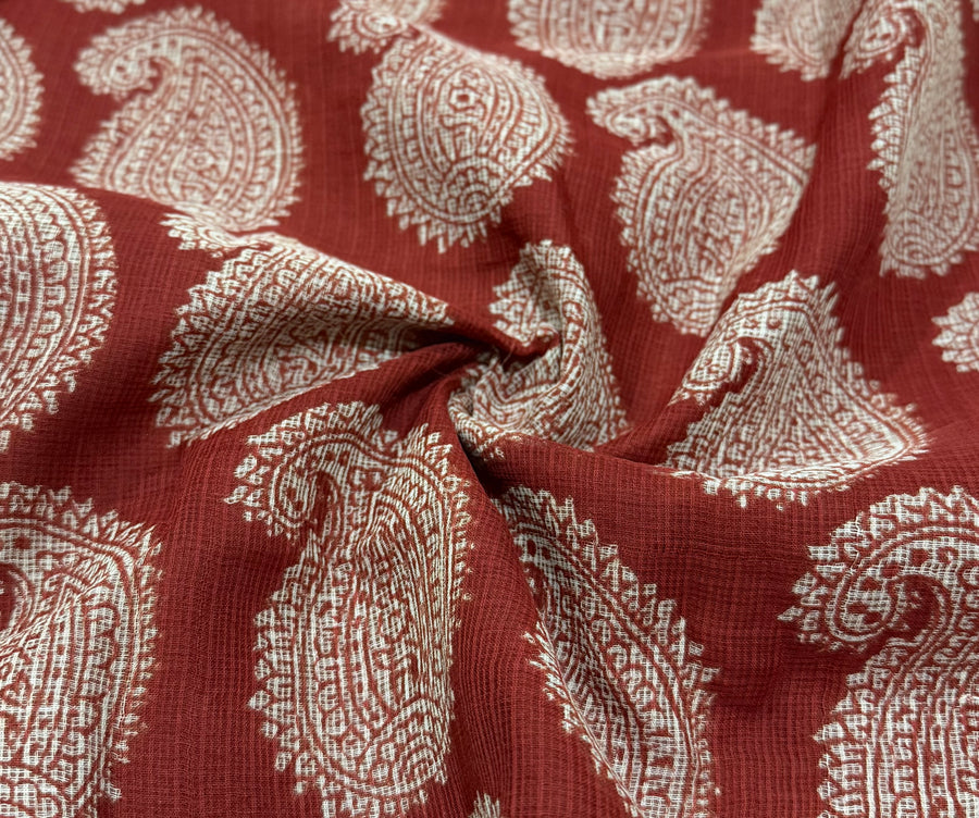 Maroon Kota Set