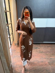 Coffee brown Kurta