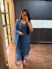 Dark Blue Kota Set