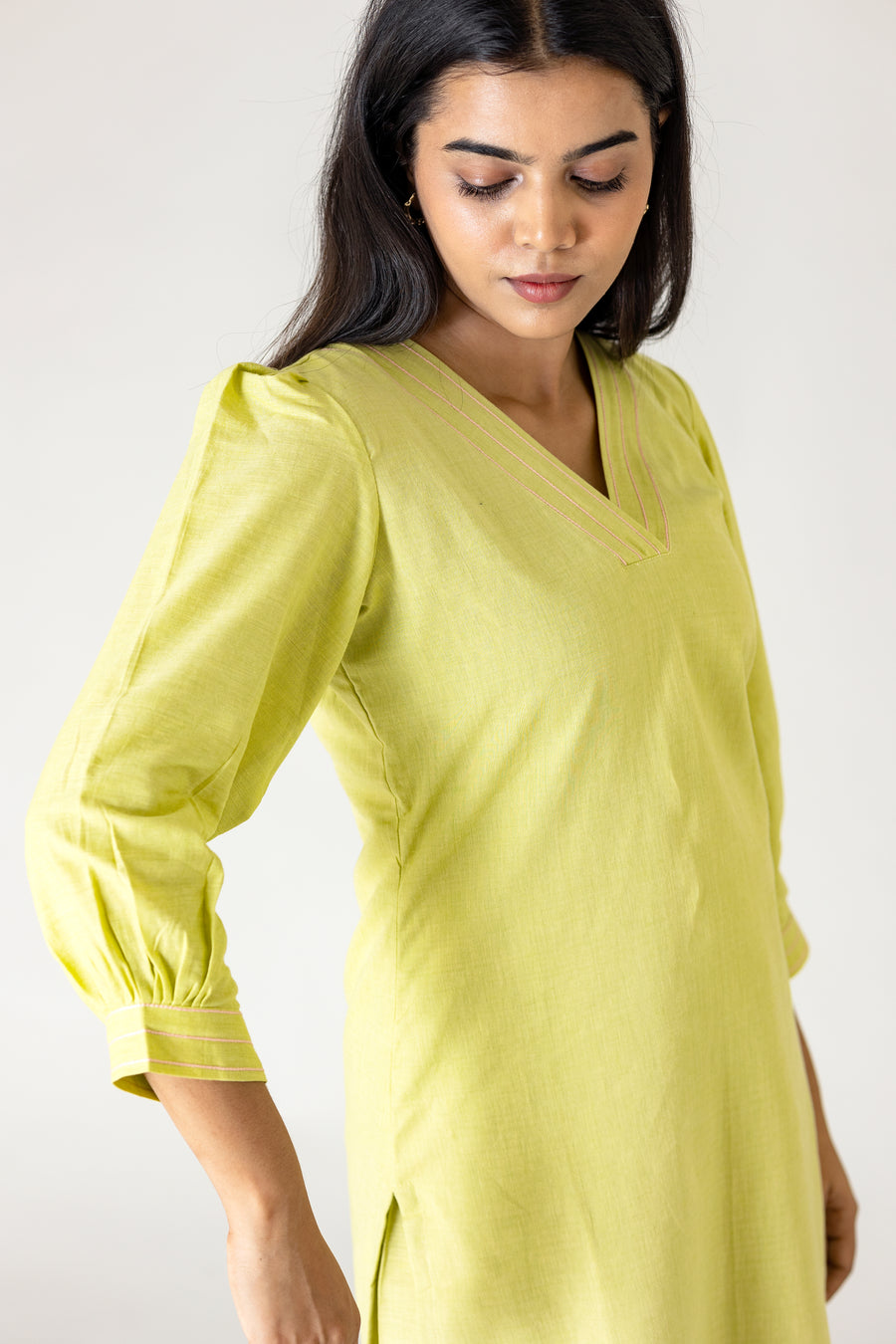Pastel green cotton co-ords