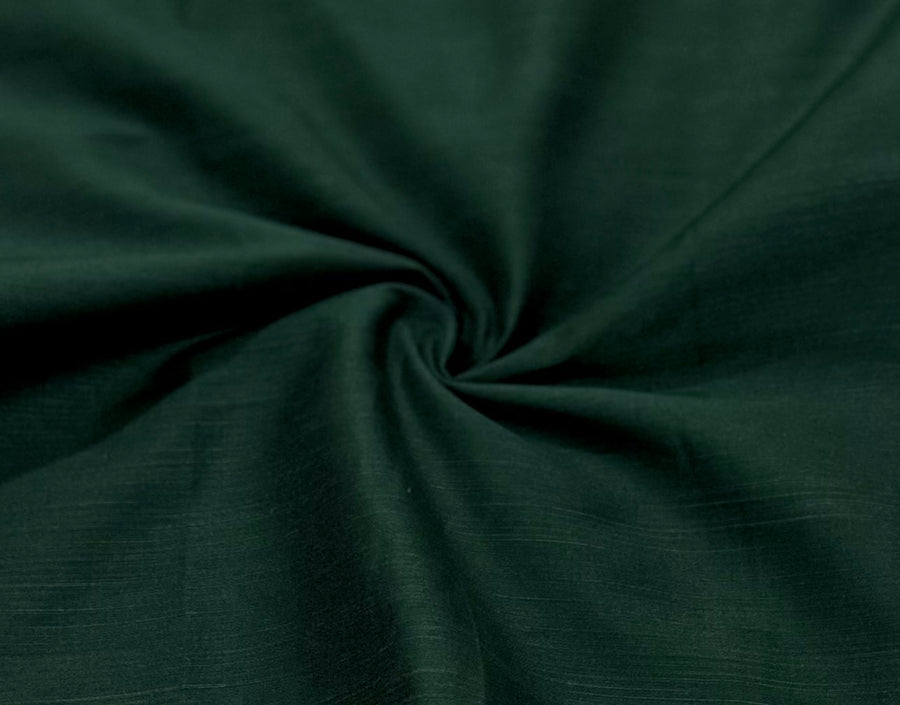 Bottle Green Rawsilk 3 Piece Set