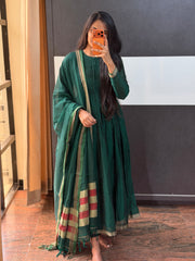 Green Narayanpet Anarkali