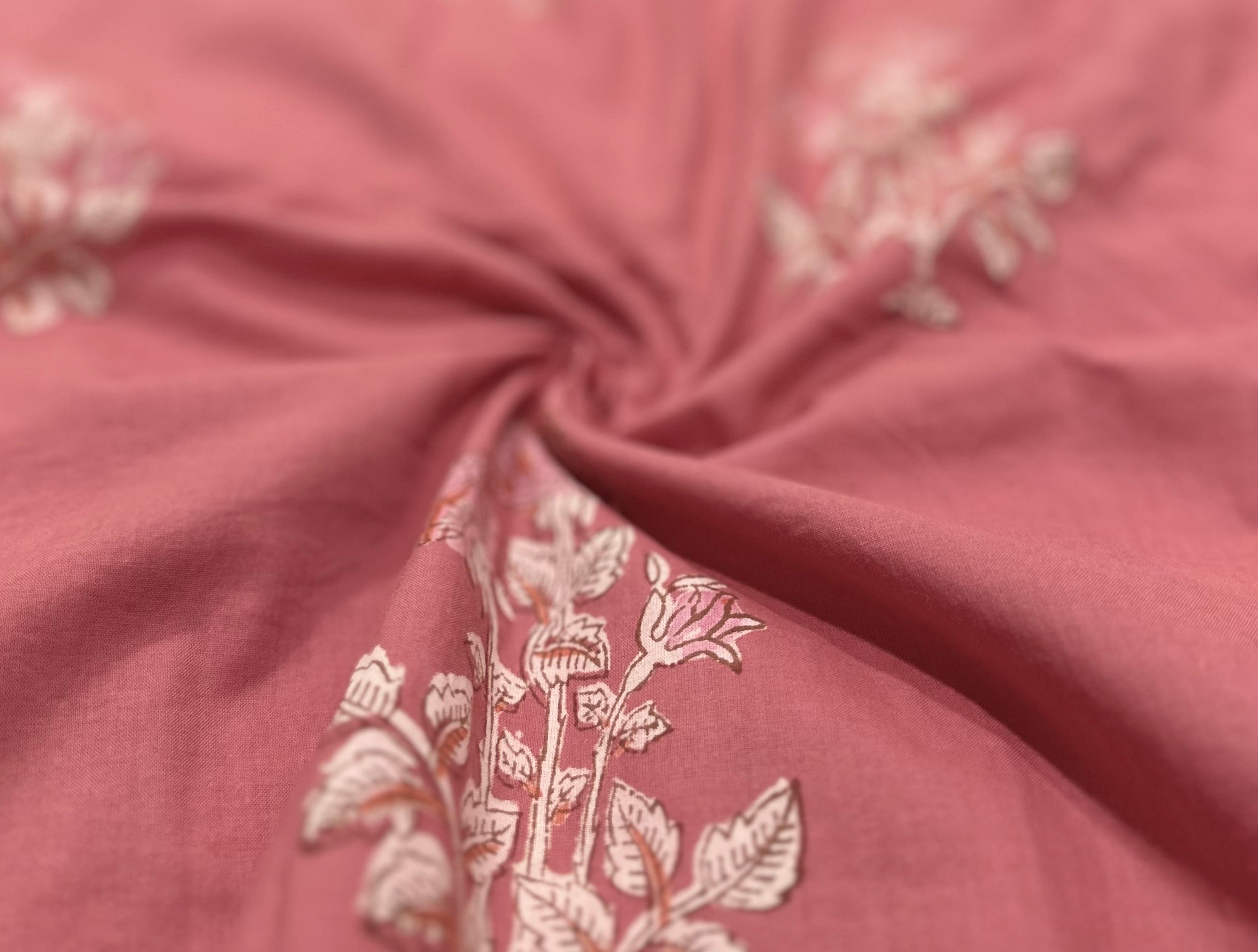 Salmon pink Aline Kurta