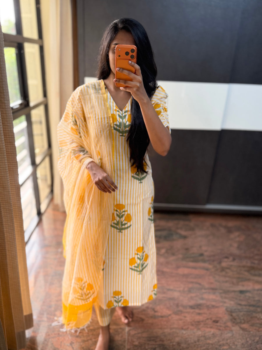 Marigold Cotton Set