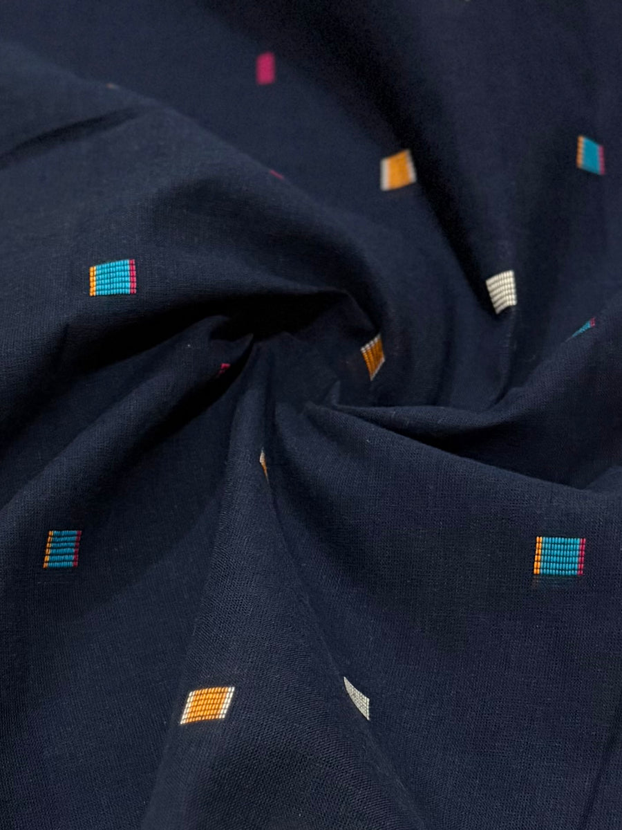 Handloom Cotton Navy Co-Ords