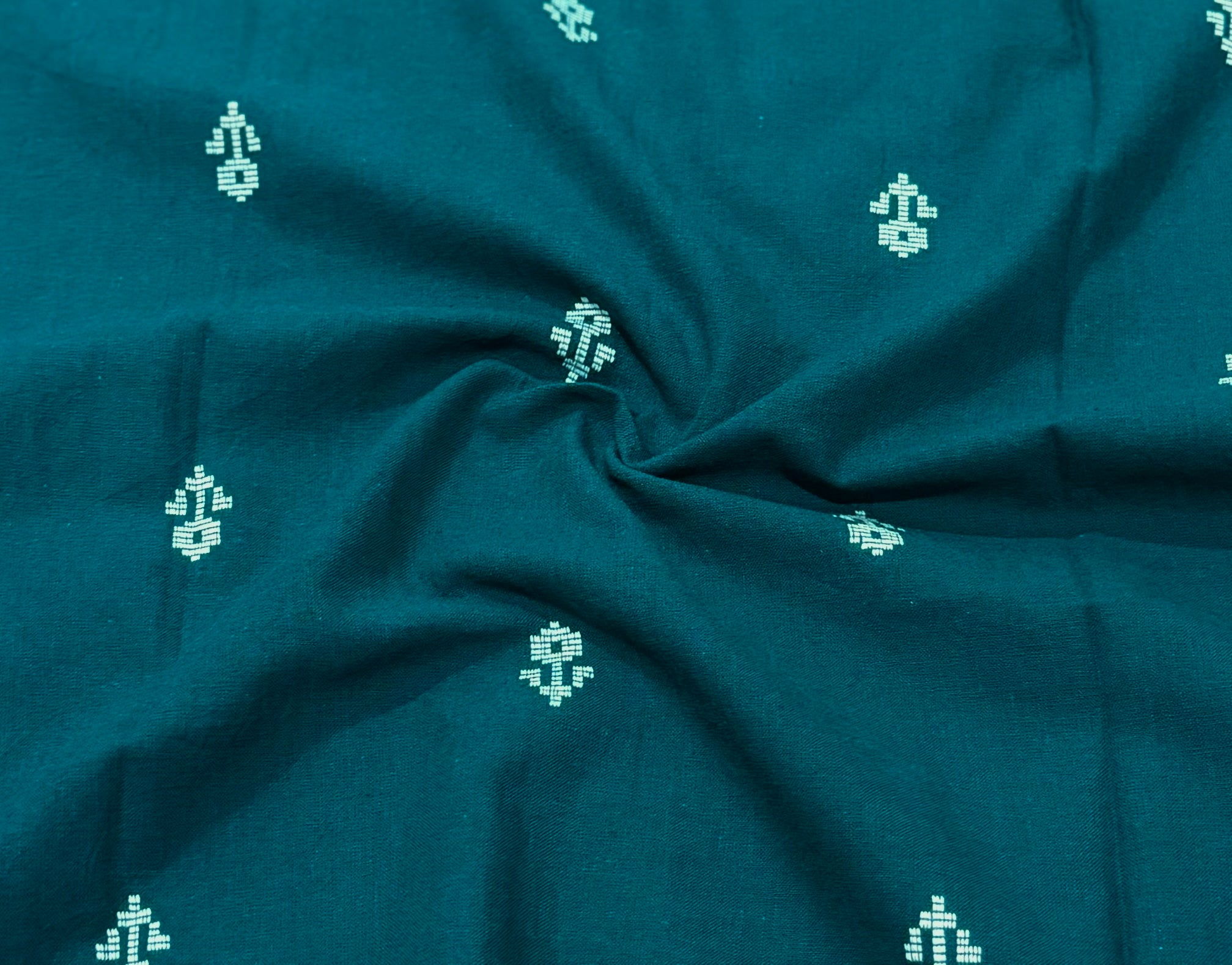 Sea Blue Handloom Co-Ords