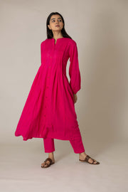 Hot Pink Cotton Co-Ords