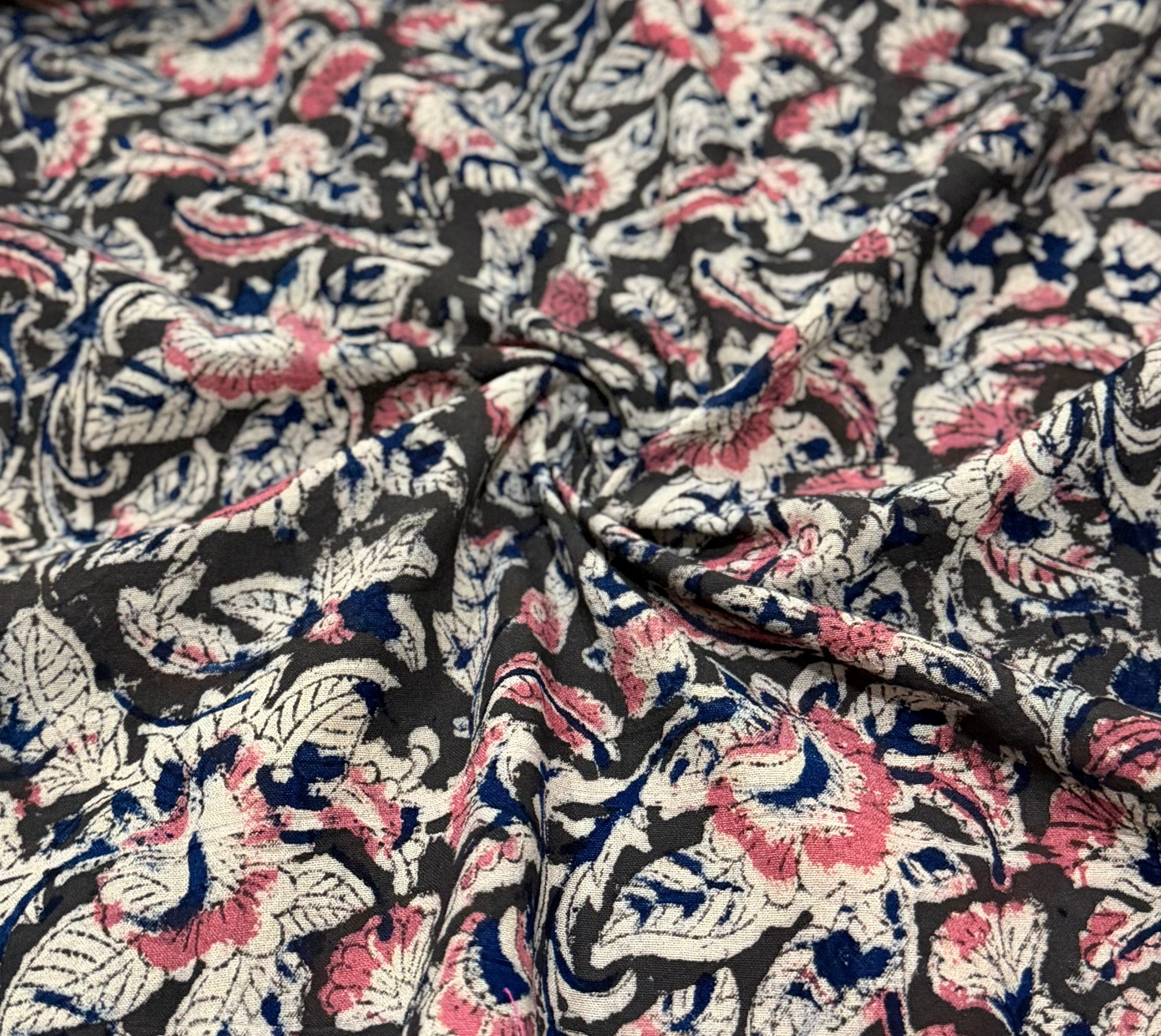 Dark Grey Kalamkari Co-Ords