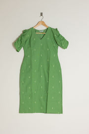 Green Handwoven Kurta