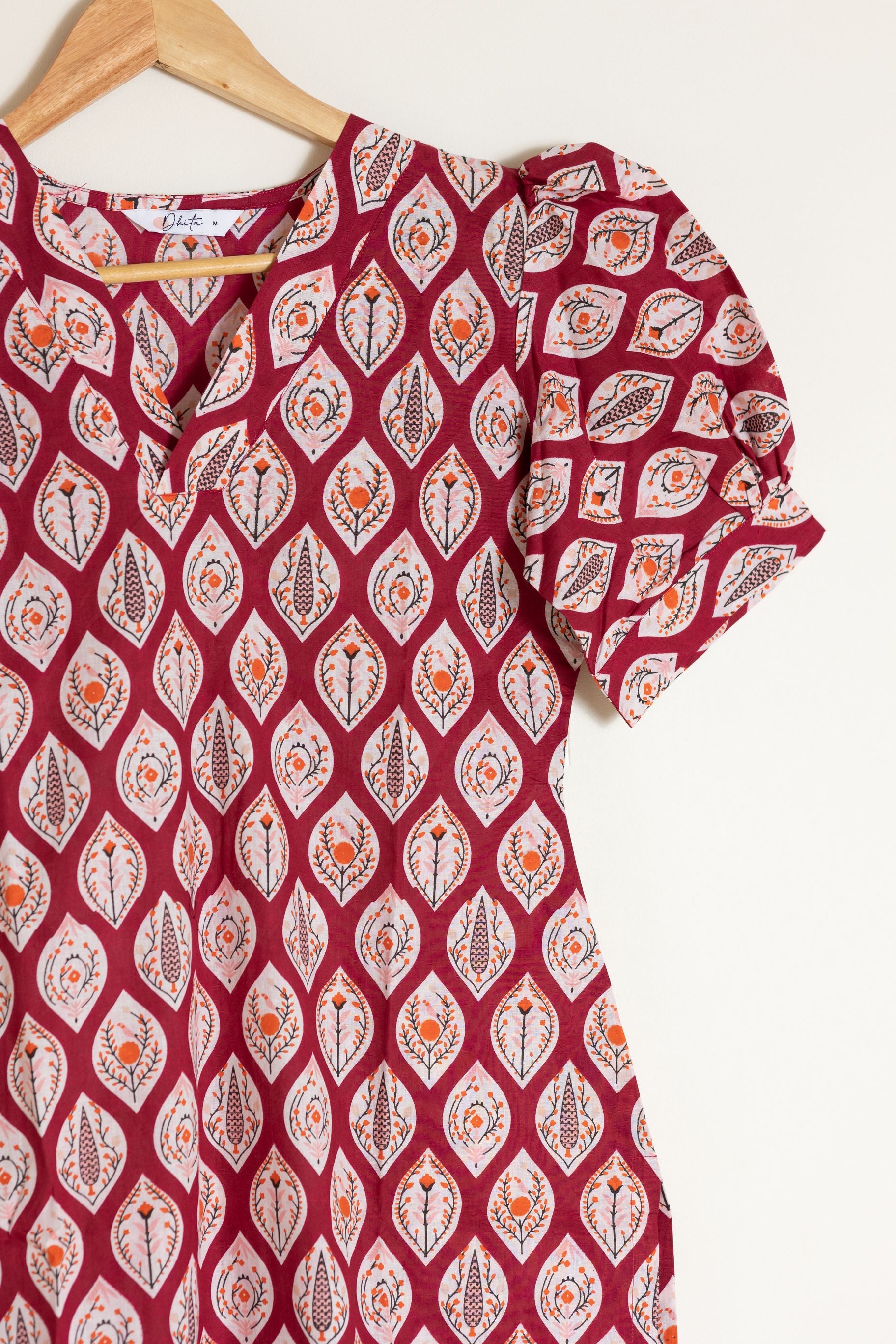 Red Floral Co-Ords